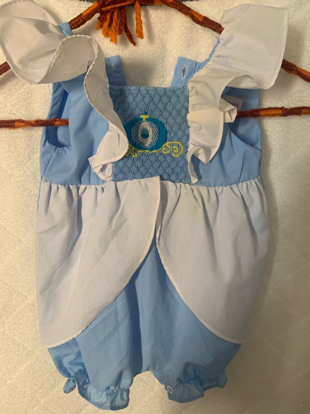 Pleats & Stitches Romper